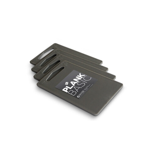 Snijplank Grijs 25x15cm 4stuks Snijplank Grijs 25x15cm 4stuks