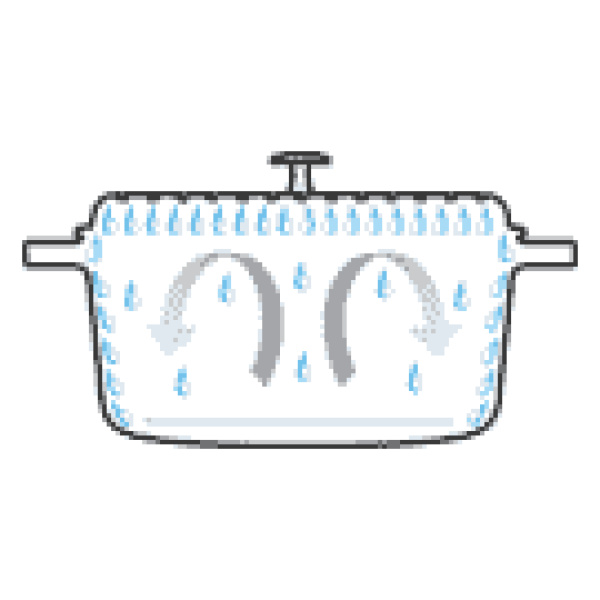 Staub Braadpan Laag Zwart-28cm - Afbeelding 2