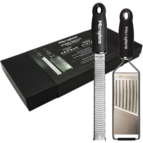 Microplane Gourmet Giftset Rasp-Schilset 3-delig
