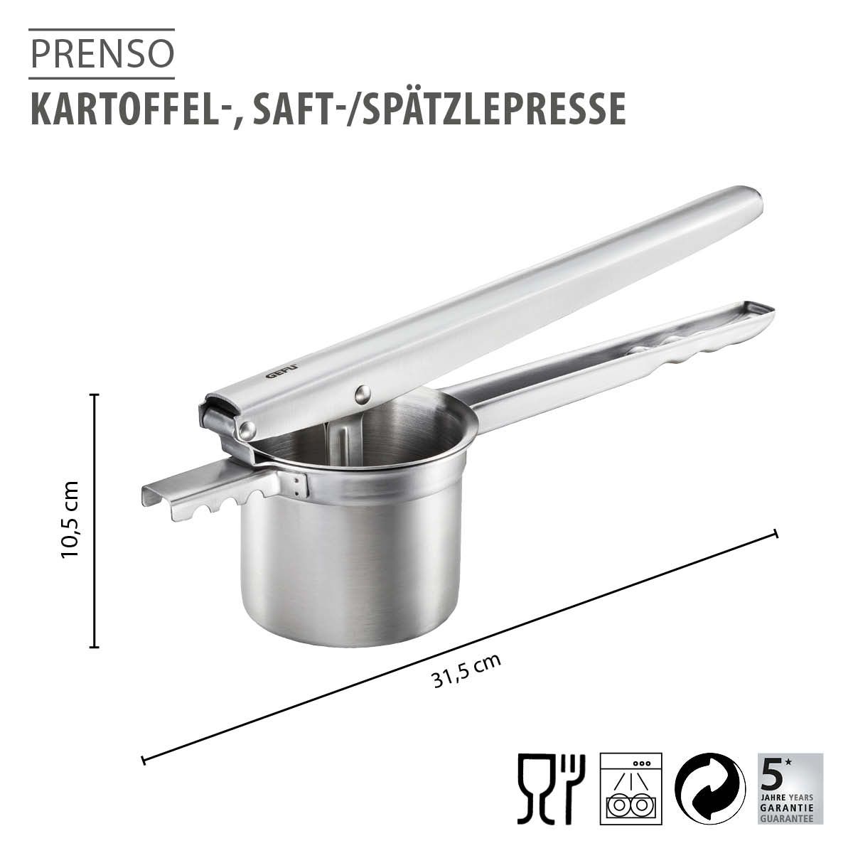 Gefu Pers Prenso - Afbeelding 2