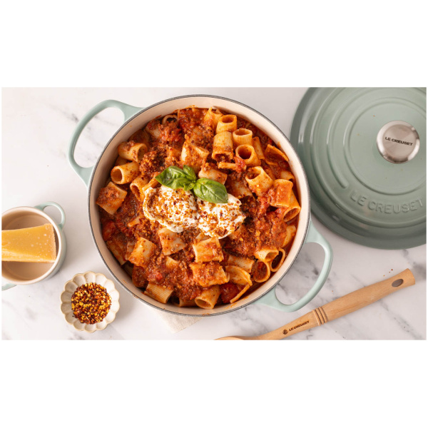 Le Creuset Braadpan Signature Sea Salt-64882 - Afbeelding 2