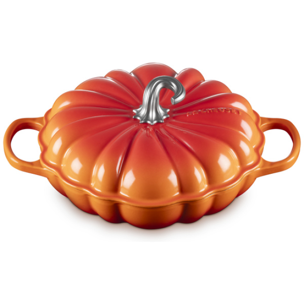 Le Creuset Campagnard Pompoen Oranjerood-28cm