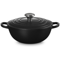 Le Creuset Marmite Matzwart-28cm